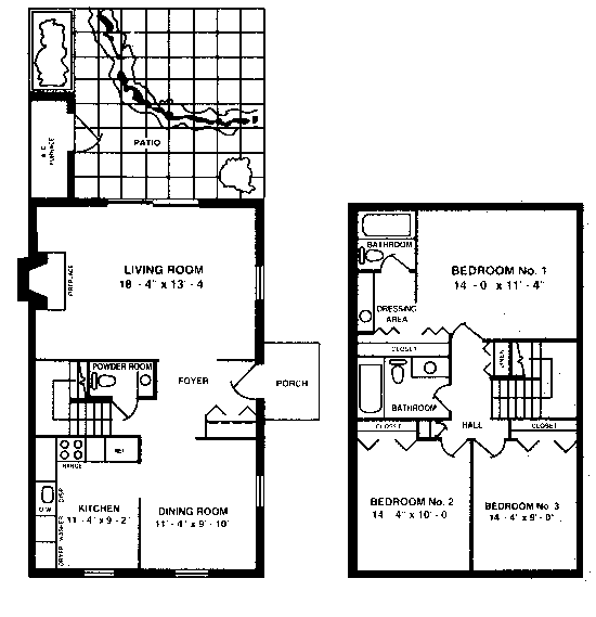 Floor plan of ford building #8